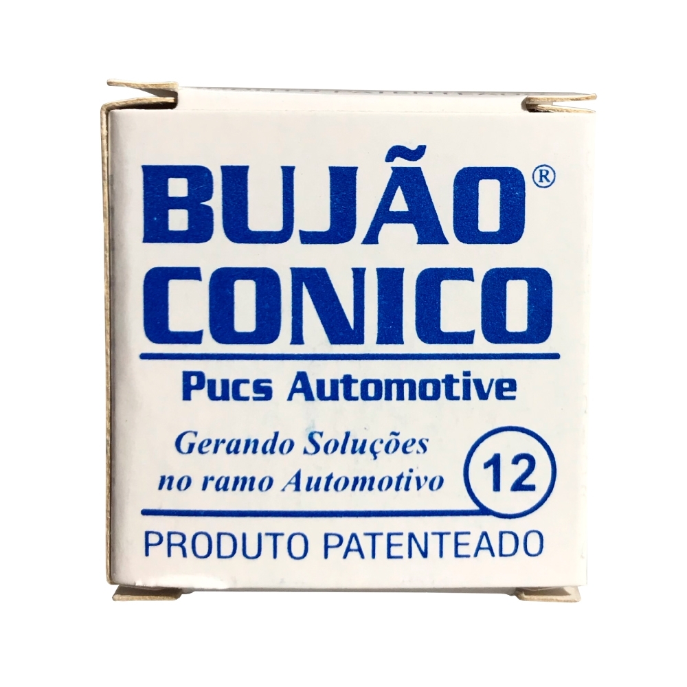 Bujao Cônico Carter Espanado 12mm