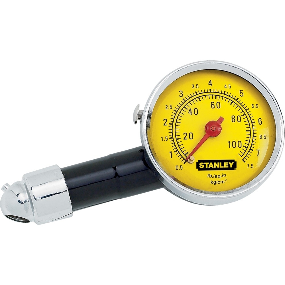 Calibrador de Pressão de Pneus Tipo Relógio Stanley 79-052 10 a 100 PSI