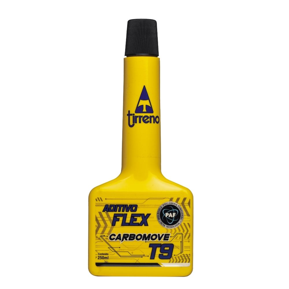 Aditivo Combustível Flex T9 250ml Tirreno FLU/DS/186