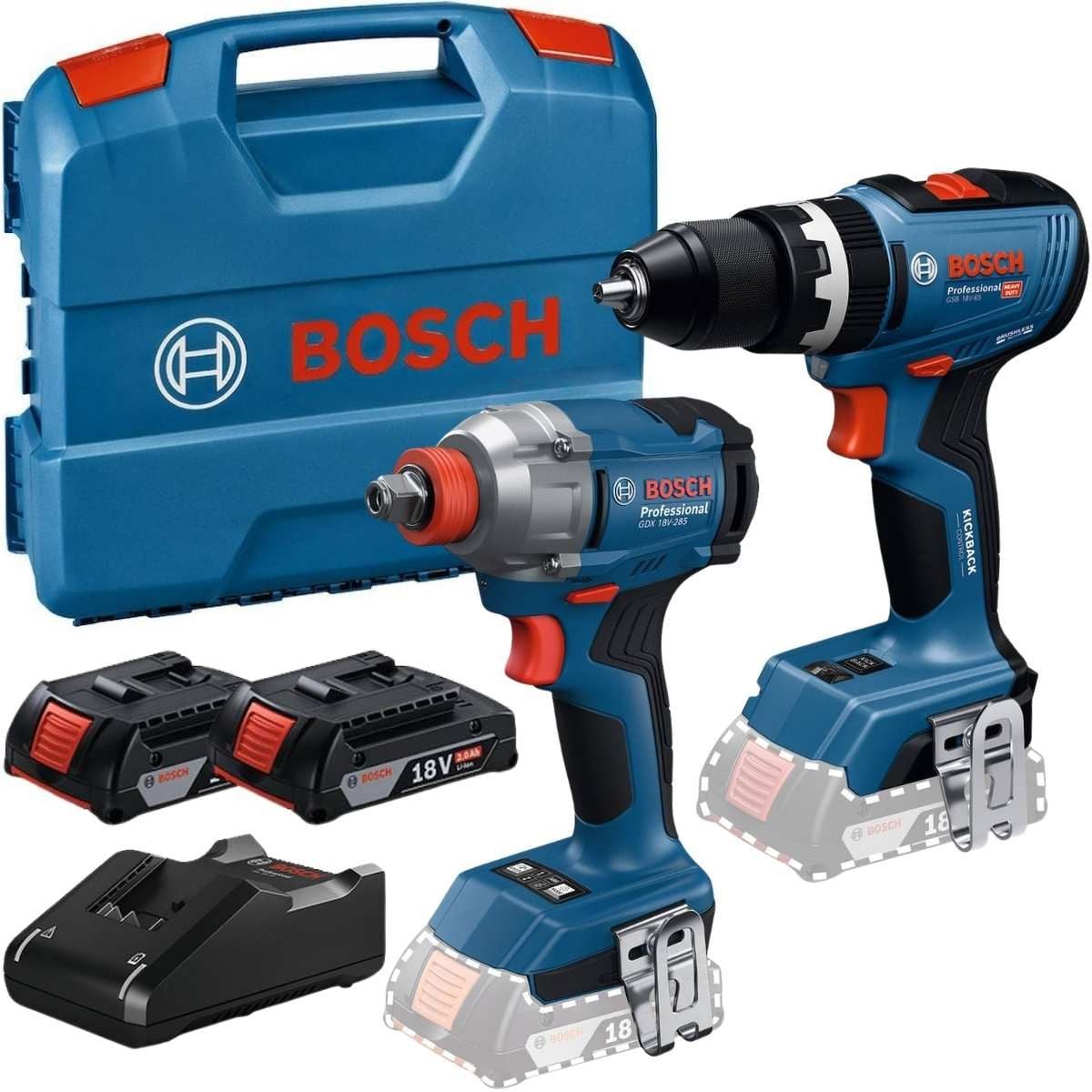 Imagem do produto Combo Furadeira/Parafusadeira 18V+Chave Impacto 18V Bosch