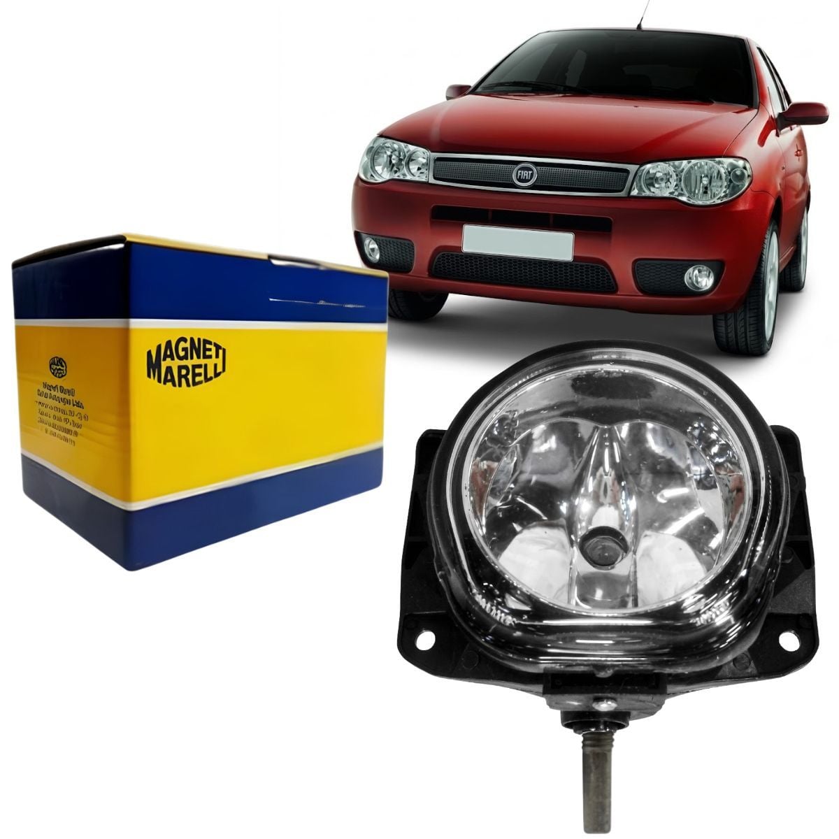 Imagem do produto Farol Auxiliar Fiat Palio 2004 Até 2012 Marelli