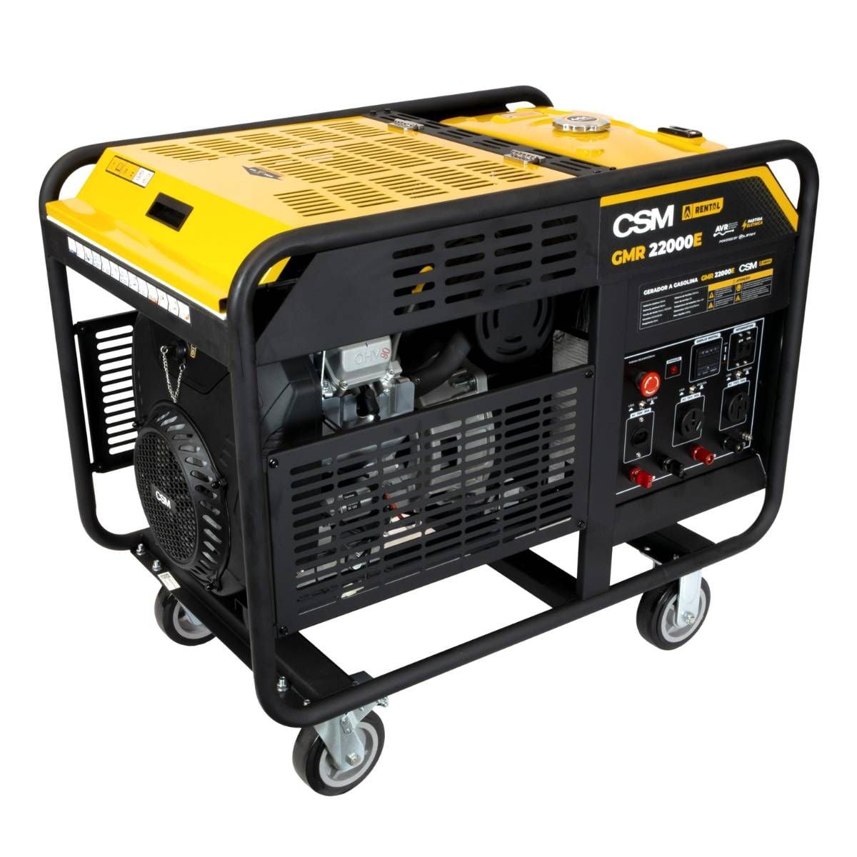Imagem do produto Gerador Gasolina 19 Kva Monofásico 110/220v Csm