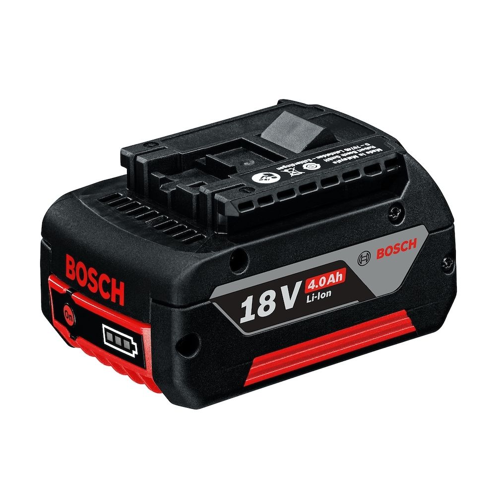 Kit Bosch 1600A02RM8-000 com 2 Bateria GBA 18V 4,0Ah e 1 Carregador BIVOLT