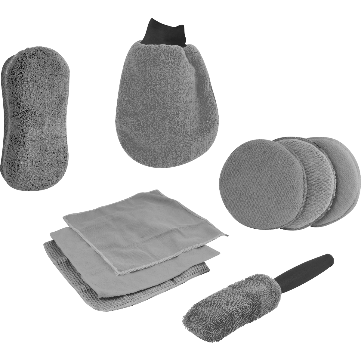 Imagem do produto Kit Limpeza Automotiva 9 peças - Nove54