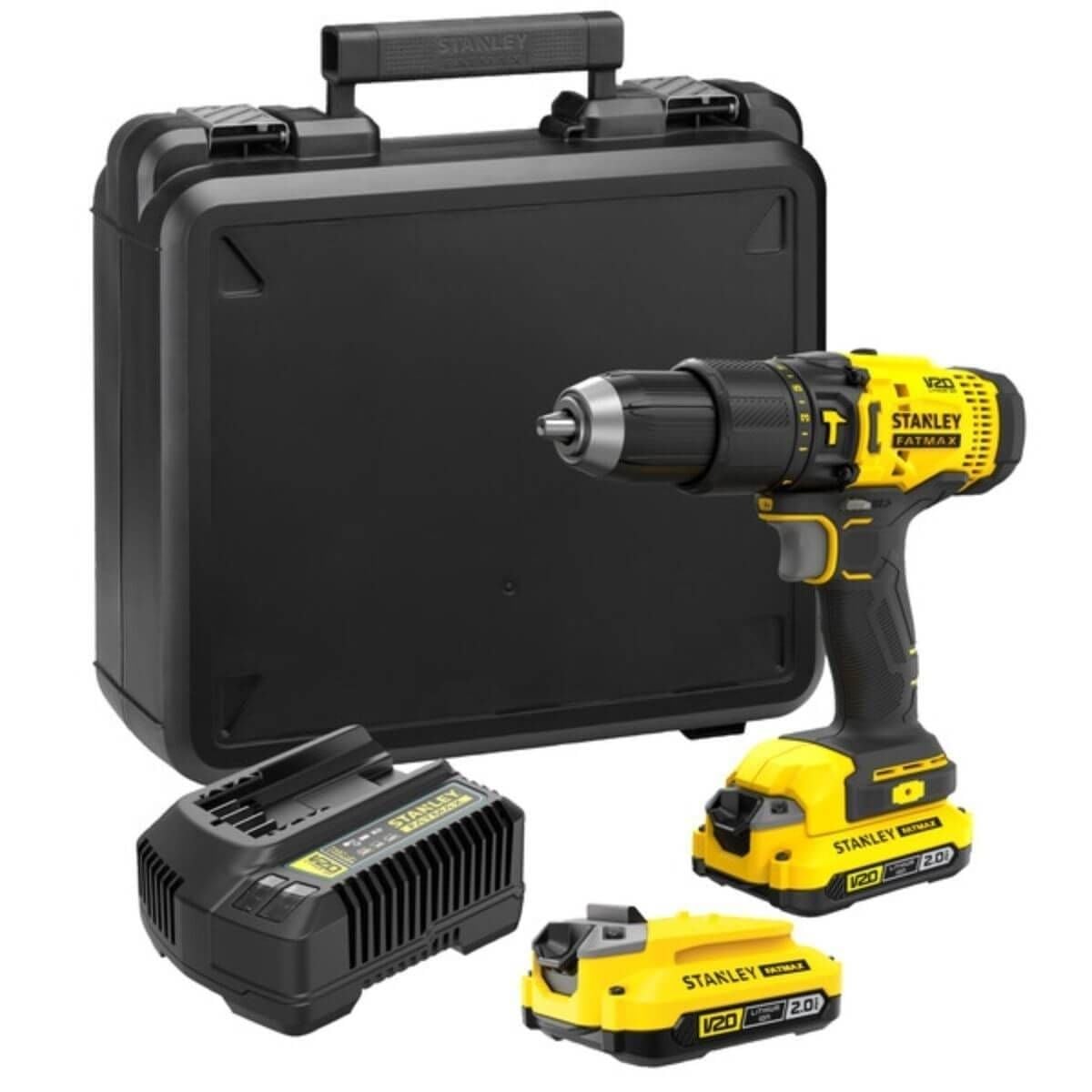 Imagem do produto Parafusadeira/Furadeira Impacto 1/2" 2 Bateria Stanley