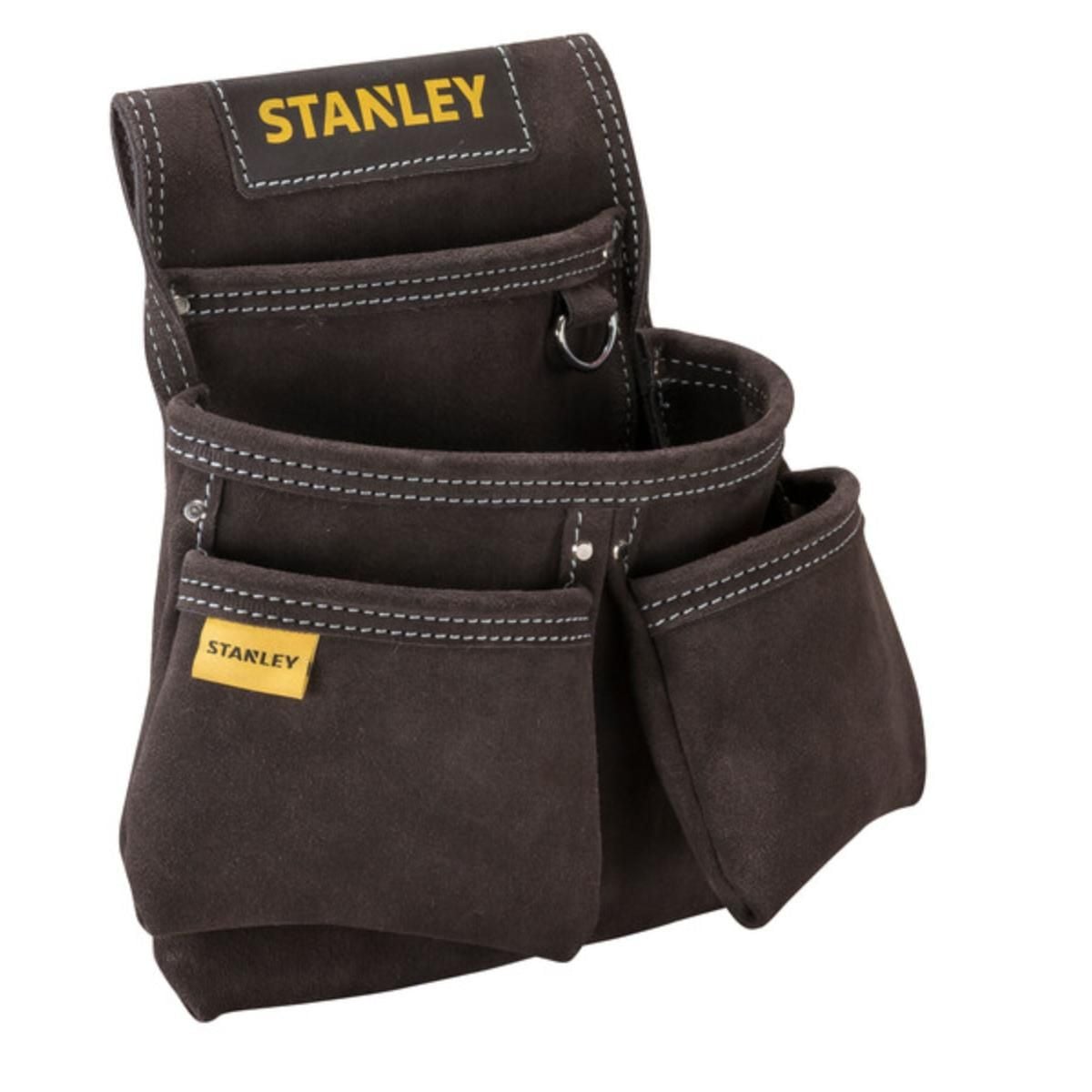 Imagem do produto Porta Ferramentas Stanley em Couro Com 4 Bolsos