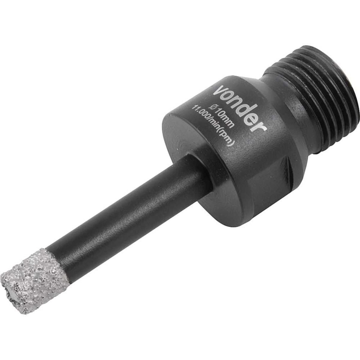 Imagem do produto Serra Copo Diamantada Vonder 10mm para Esmerilhadeira M14