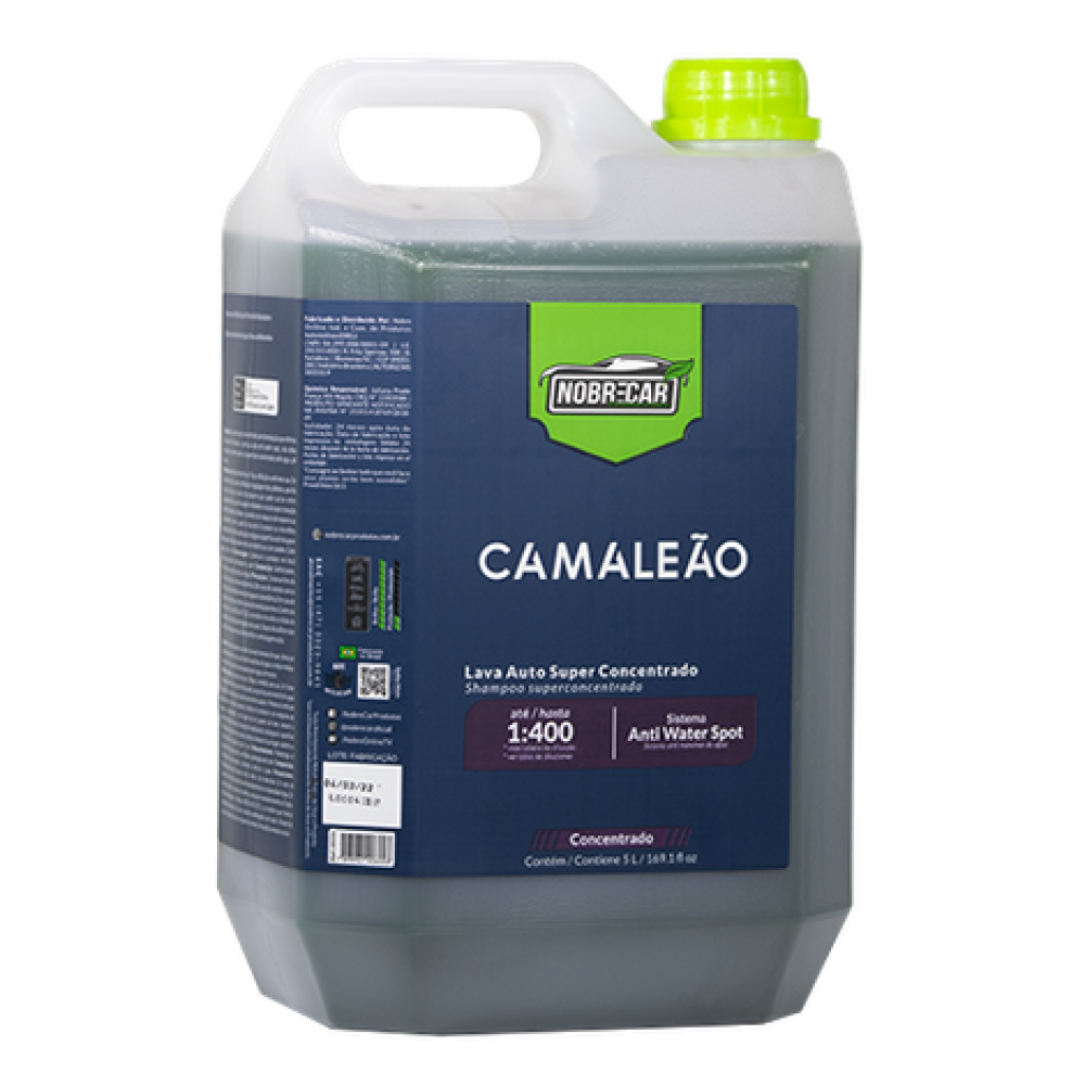 Shampoo Detergente Nobrecar 31 Camaleão 5L Super Concentrado