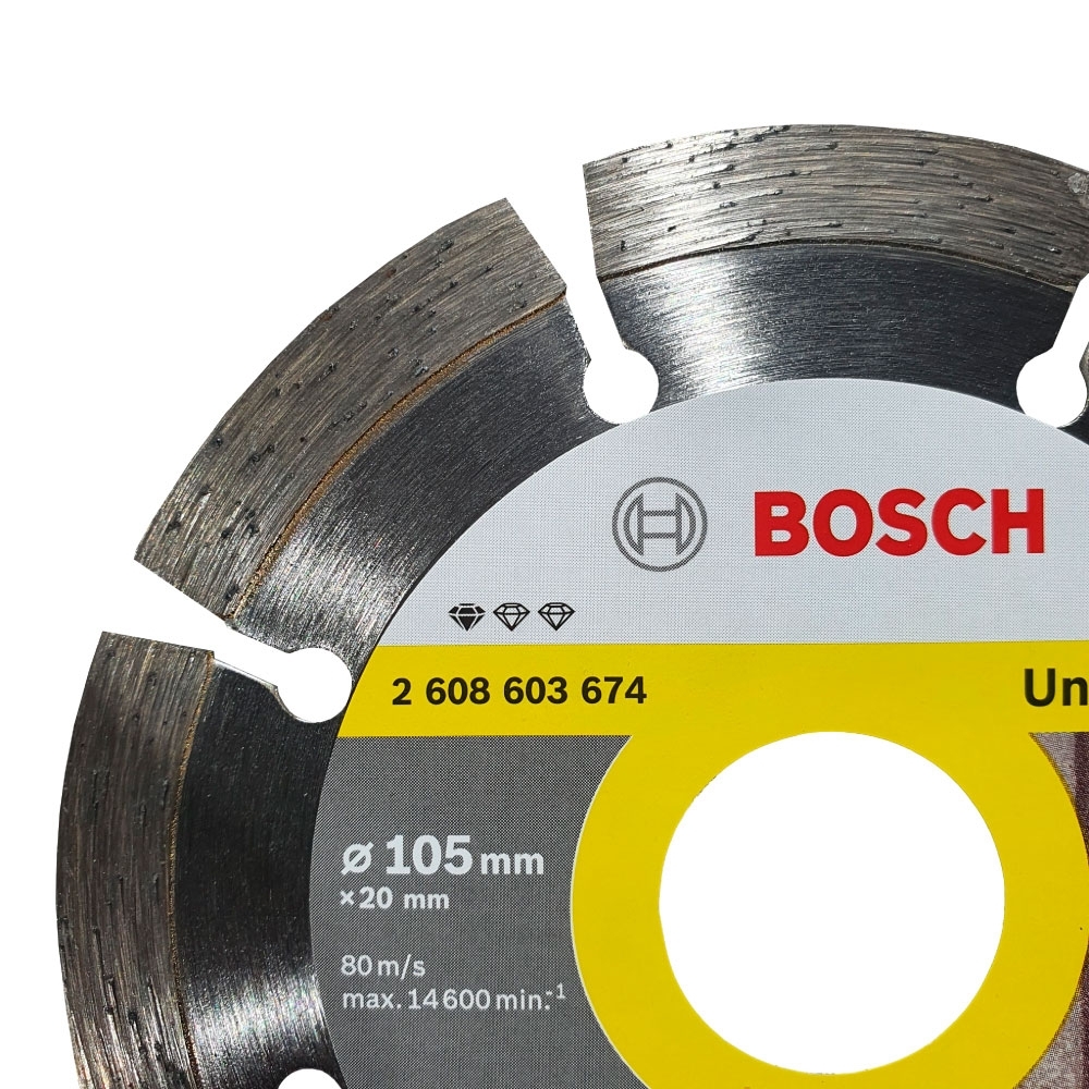 Bosch - Disco Diamantado Segmentado 4" (105mm)