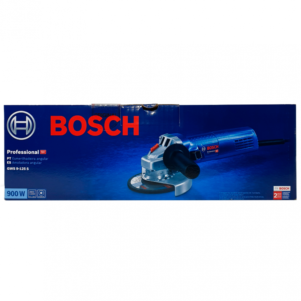 Bosch - Esmerilhadeira 5" 900W C/Controle Veloc.