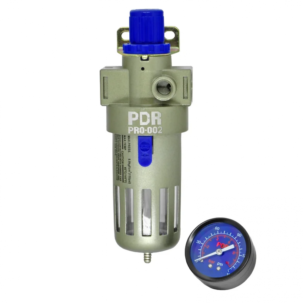 Filtro e Regulador de Ar PDR PRO 1/2"