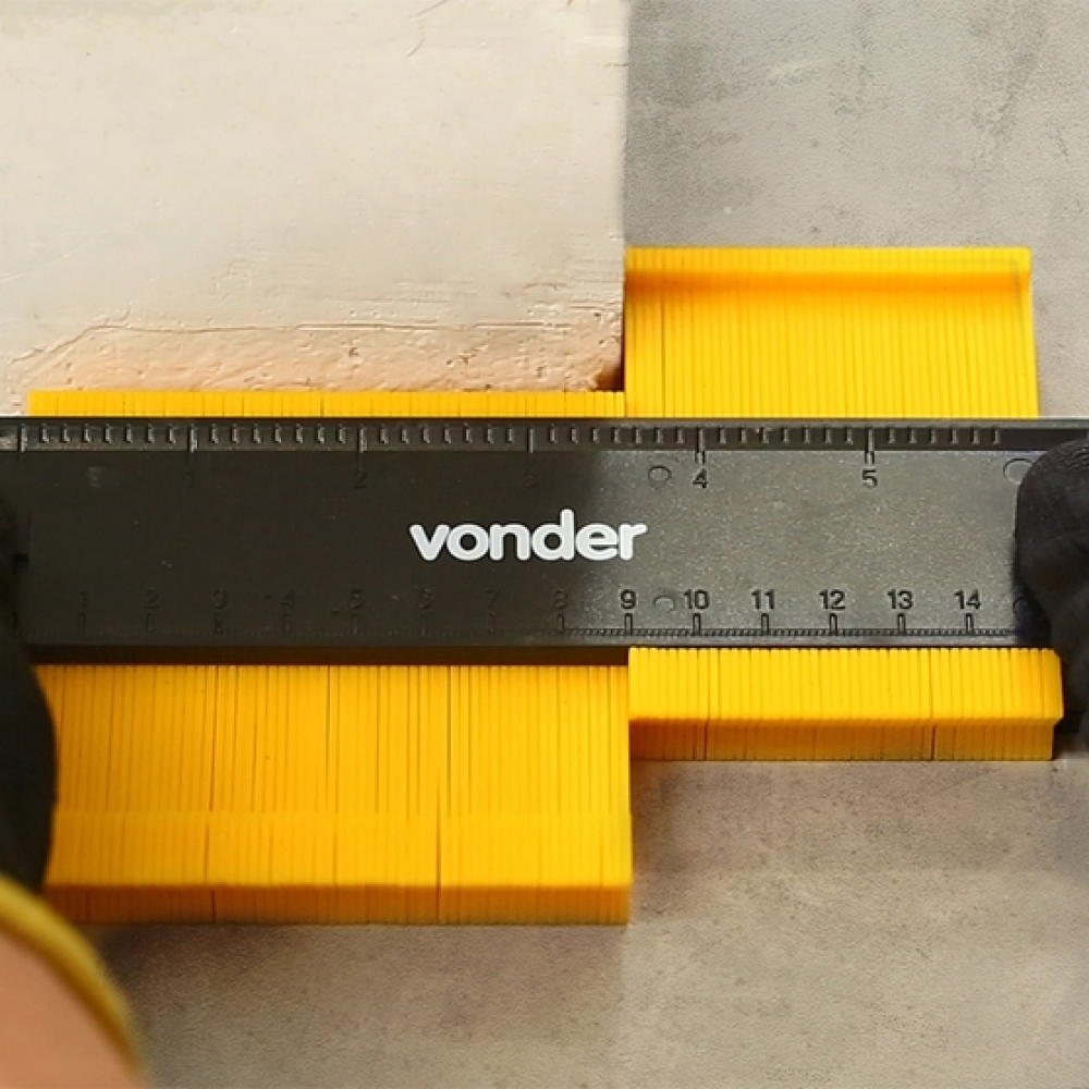 Vonder - Gabarito Copiador de Contorno 14cm