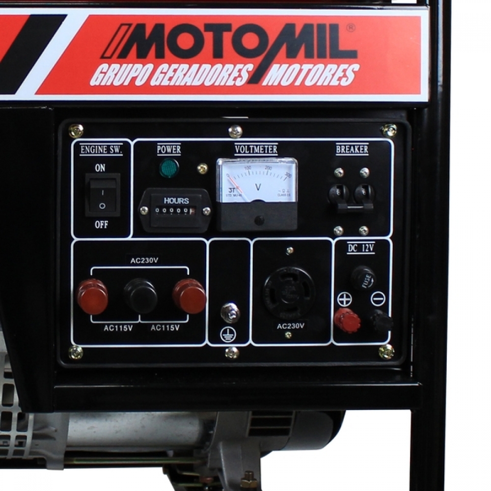 Motomil - Gerador Gasolina 4500W Monofásico 127/220V
