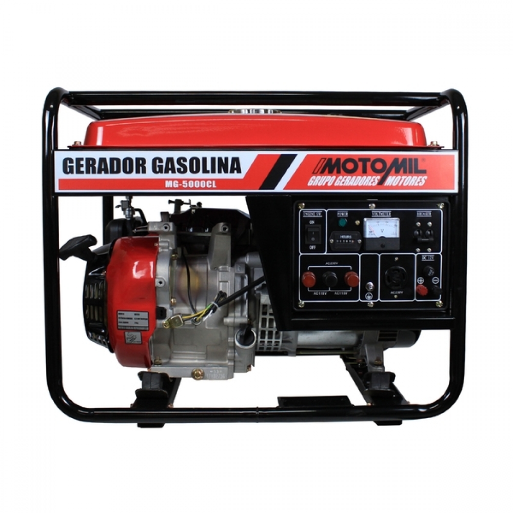 Motomil - Gerador Gasolina 4500W Monofásico 127/220V