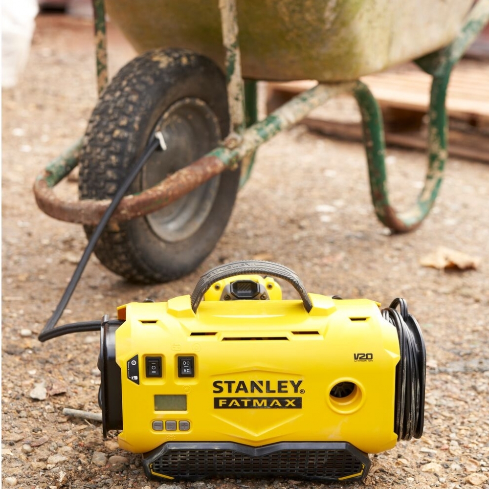 Inflador/Compressor Stanley 20V Sem Bateria e Carregador