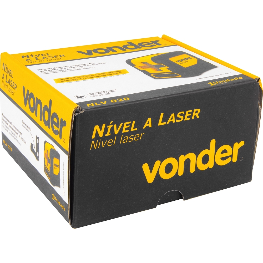 Vonder - Laser Auto Nivelador Verde 20m Embalagem