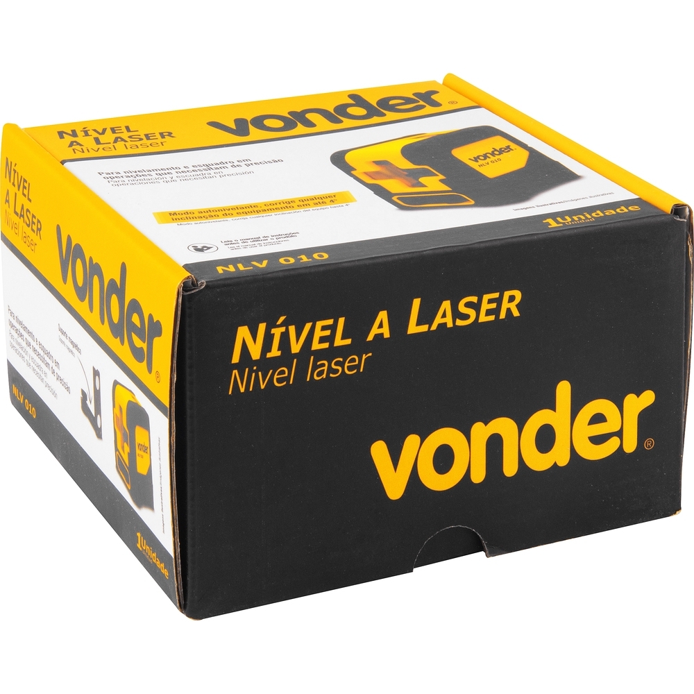 Vonder - Laser Auto Nivelador Vermelho 10m