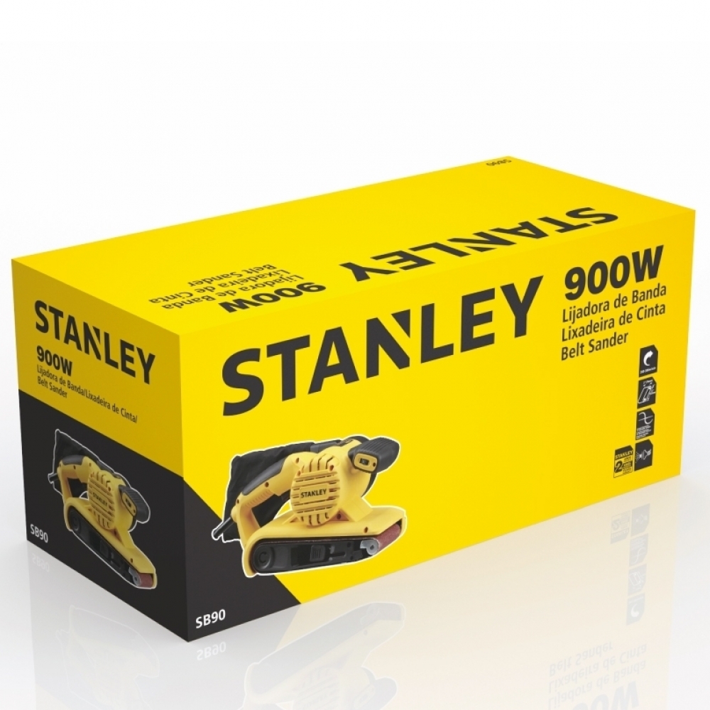 Lixadeira de Cinta Stanley SB90-B2 Embalagem