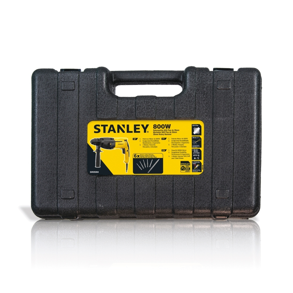 Martelete 3 Funções Stanley SDS Plus 800W SHR263KA-B2 Maleta