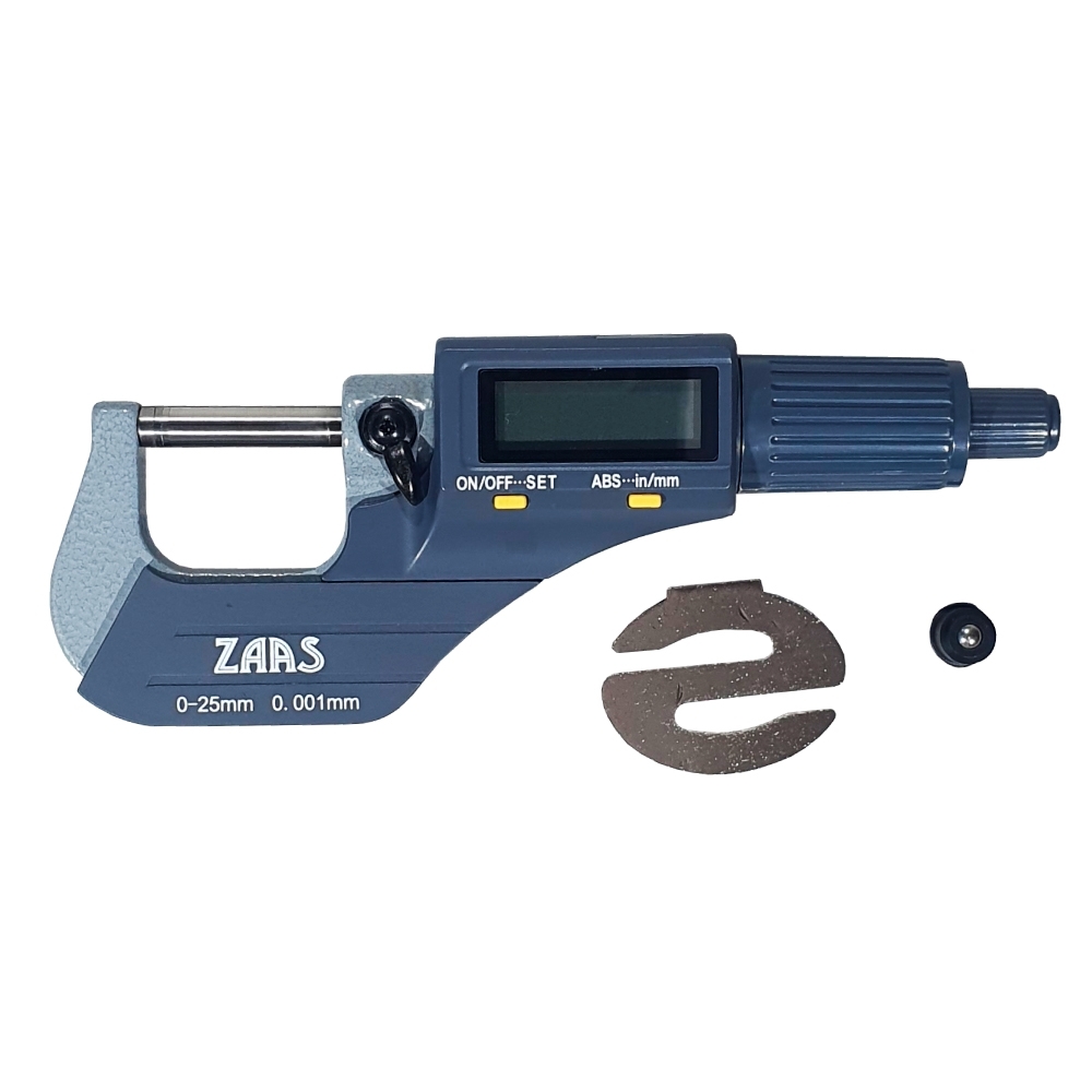 Zaas Micrometro Externo Digital 0-25mm