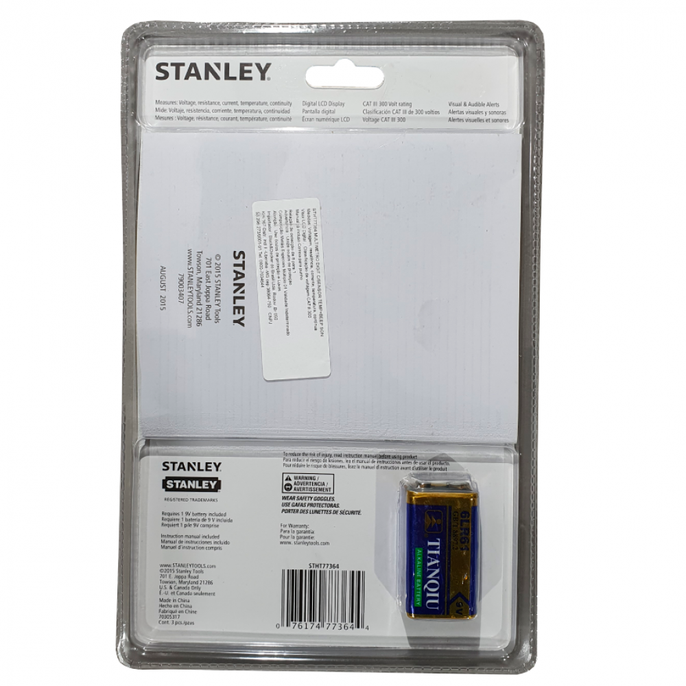 Multímetro Digital Stanley