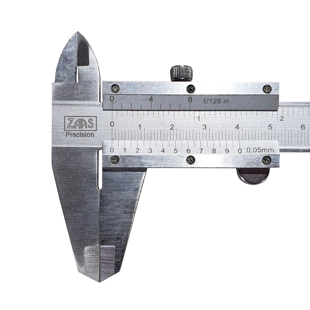 Zaas - Paquímetro Universal Analógico 150mm/6"