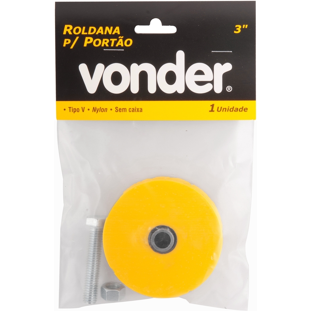 Vonder - Roldana Portão 3" V Nylon
