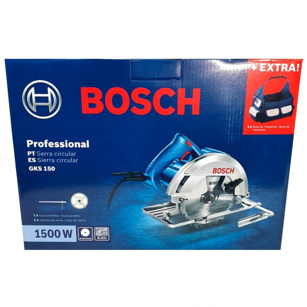 Bosch - Serra Circular 7.1/4" 1500W 220V Com Bolsa
