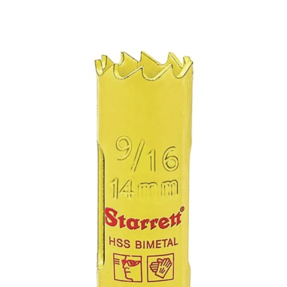 Starrett - Serra Copo de Aço Rápido Bi-Metal 14mm 9/16"