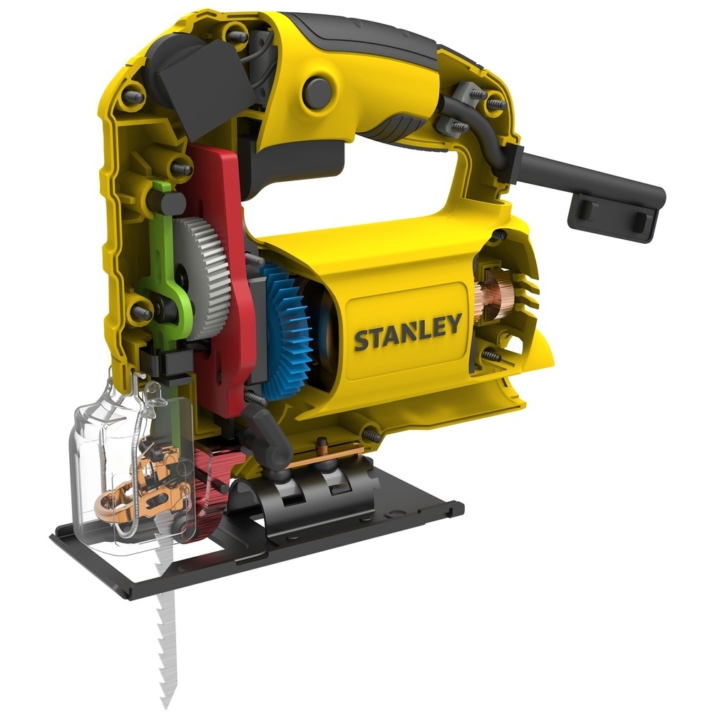 Serra Tico-Tico Stanley SJ60K-B2 Engrenagens Reforçadas