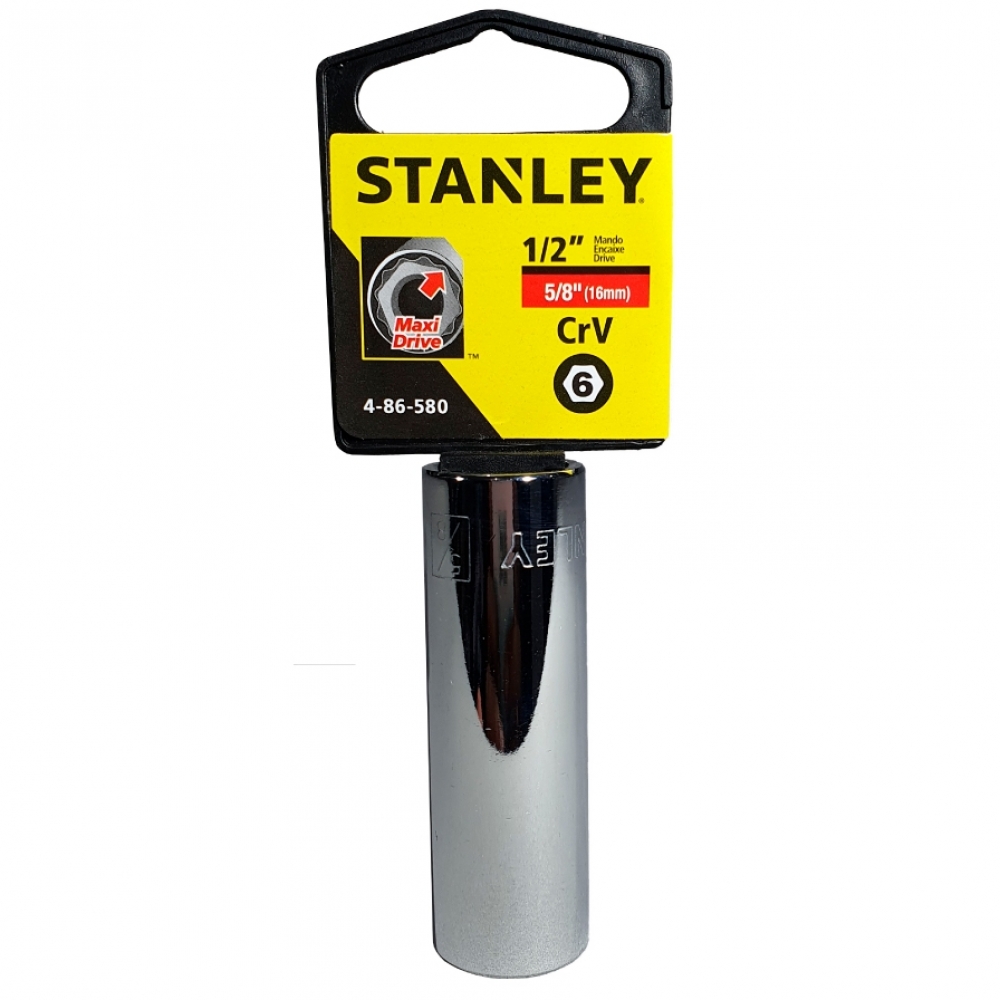 Soquete Para Velas Stanley 16mm Encaixe 1/2"