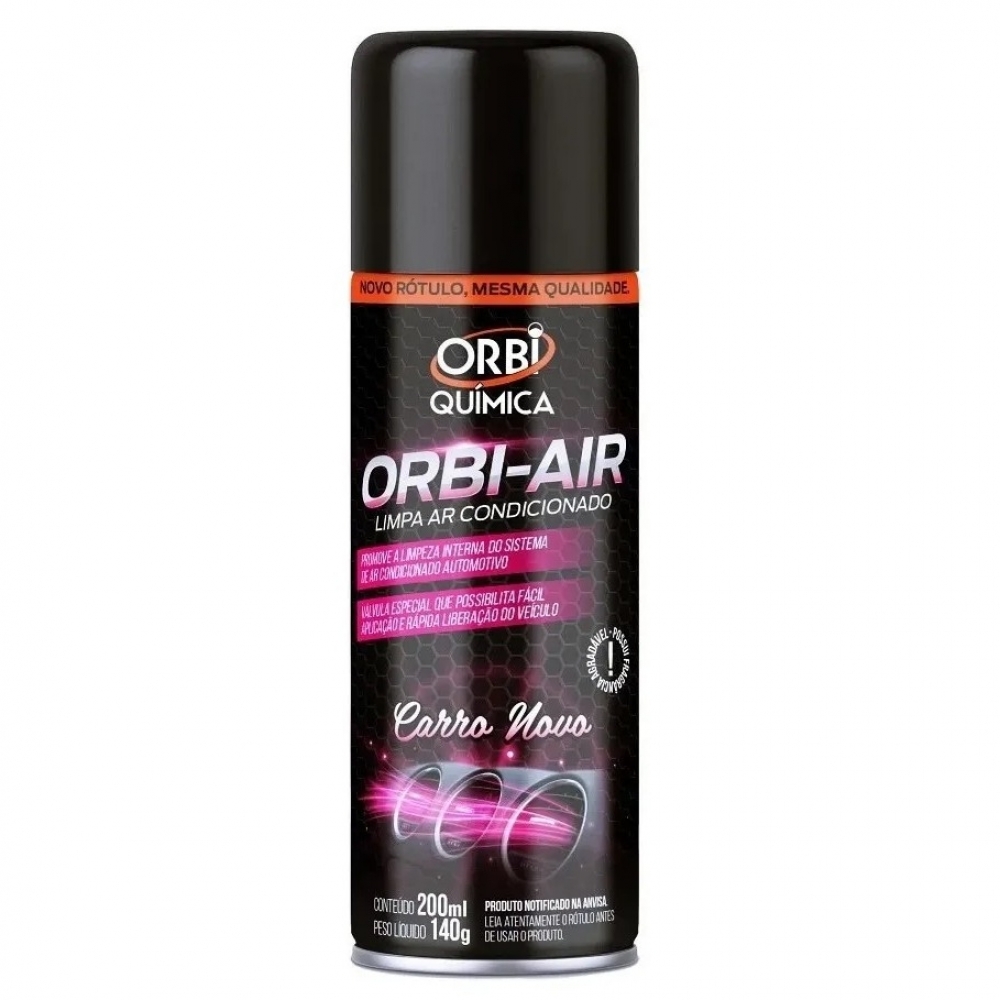 Orbi Air Carro Novo Limpa Ar Condicionado 200ml 1