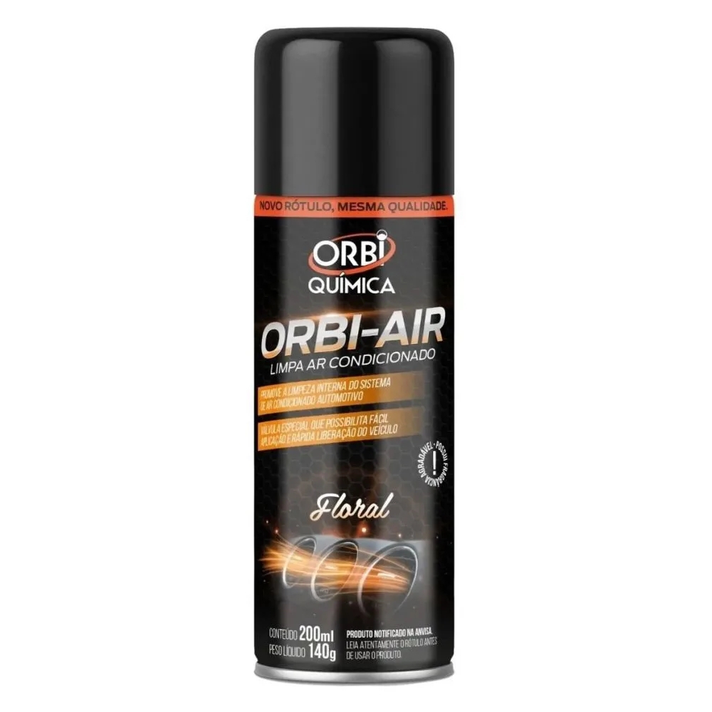 Orbi Air Carro Novo Limpa Ar Condicionado 200ml