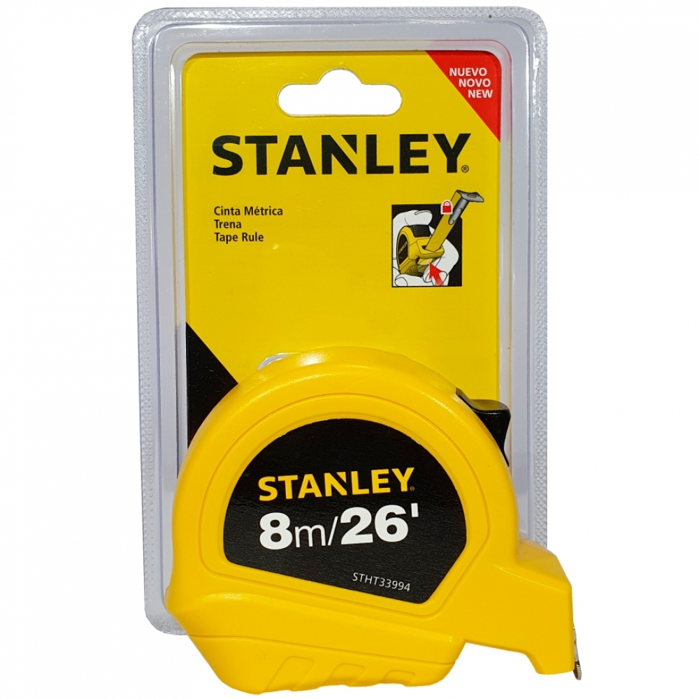 Trena Básica Stanley STHT33994-840 8m Com Embalagem