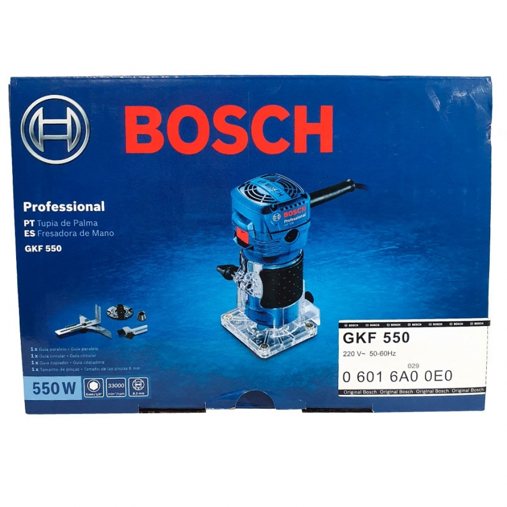Bosch - Tupia Manual 550W 220V